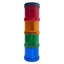 New – Open box Atlas Copco ESL-04 Standard Stacklight Module, Green/Blue/Yellow/Red *No Key*