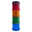 New – Open box Atlas Copco ESL-04 Standard Stacklight Module, Green/Blue/Yellow/Red *No Key*
