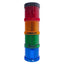 New – Open box Atlas Copco ESL-04 Standard Stacklight Module, Green/Blue/Yellow/Red *No Key*