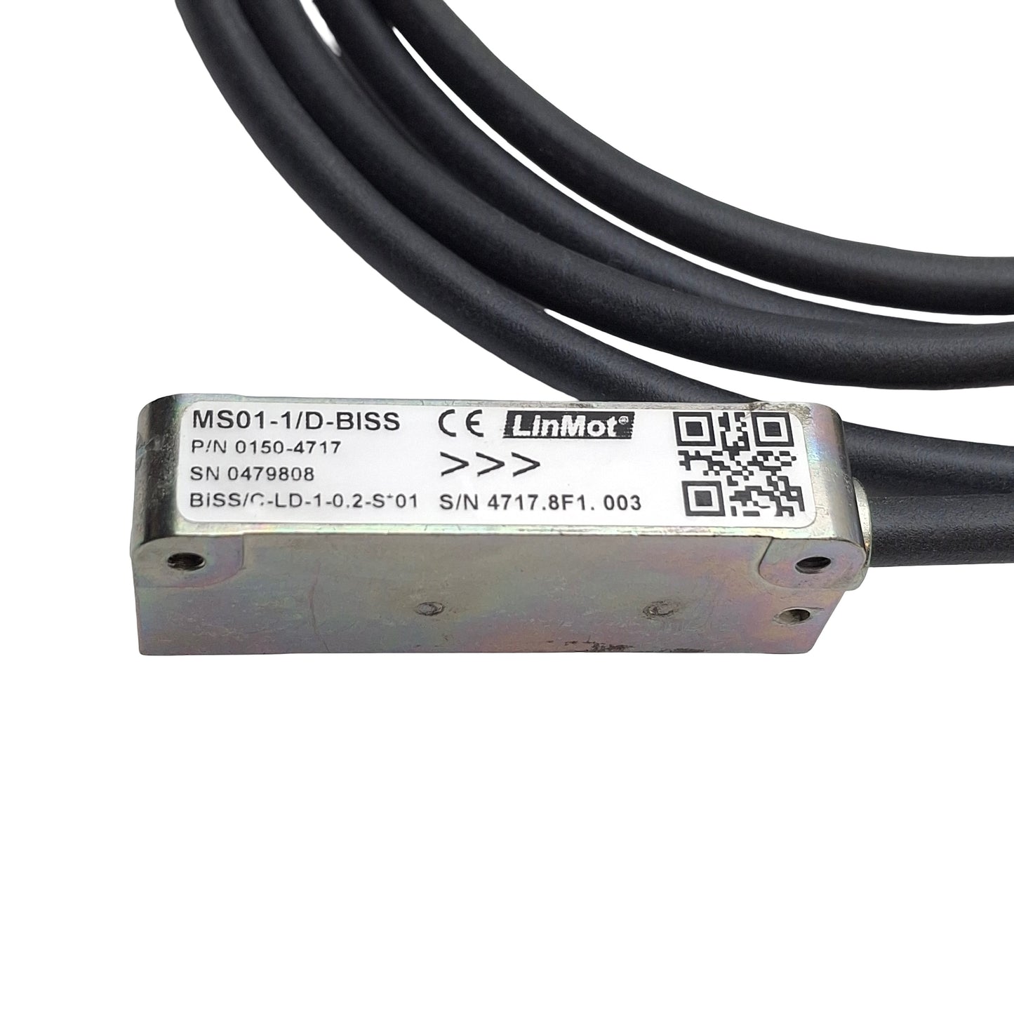 Used Linmot MS01-1/D-BISS Absolute Position Sensor, BISS-C Interface, 16m Range