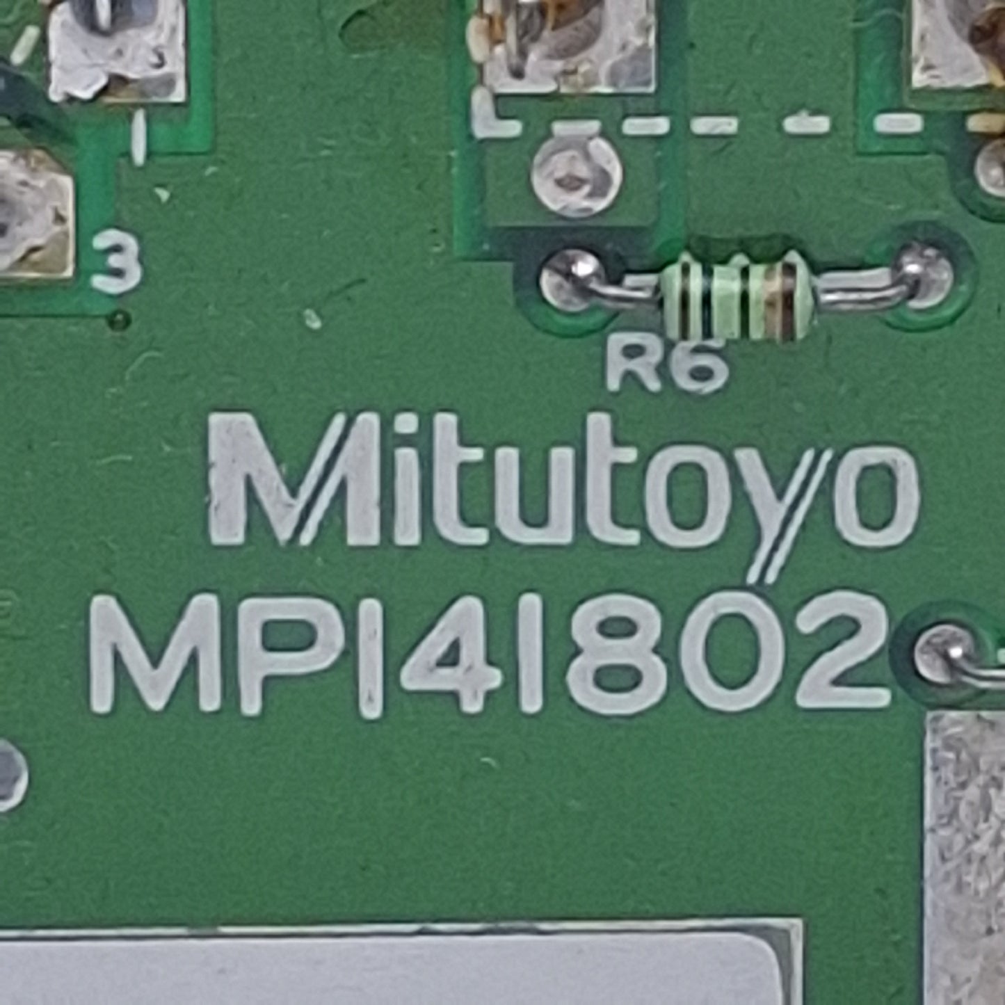 Used Mitutoyo MPI41802 Input Board For LSM-3000 Laser Scan Micrometer System