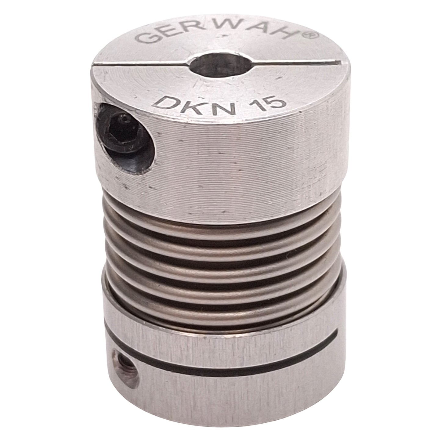Used Lot of 2 Gerwah DKN 15-26-3/16-3/8 Metal Bellows Coupling ø3/16in & ø3/8in Bore