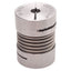 Used Lot of 2 Gerwah DKN 15-26-3/16-3/8 Metal Bellows Coupling ø3/16in & ø3/8in Bore