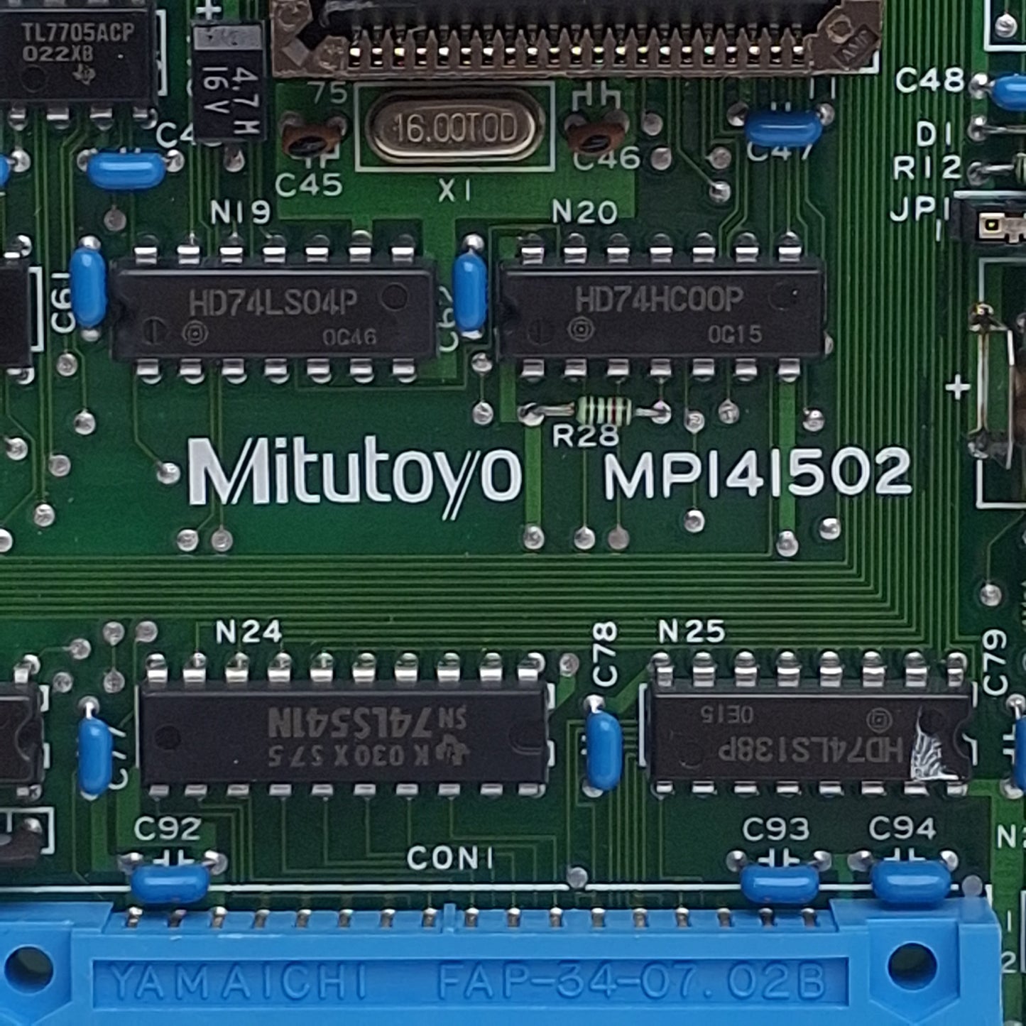Used Mitutoyo MPI41502 Control Board For LSM-3000 Laser Scan Micrometer System