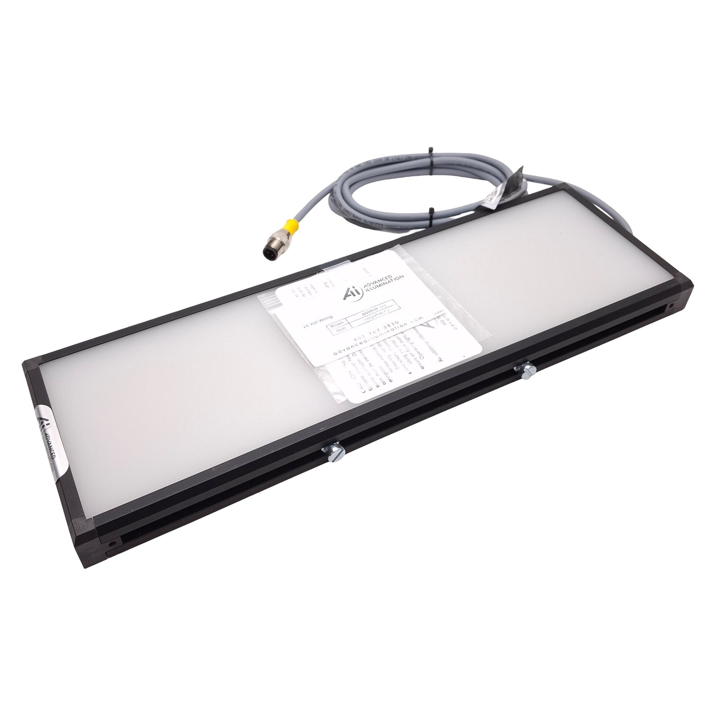 New AI BL1404-66024-M12 Machine Vision Backlight, Red 660nm, 14in x 4in, M12, 24VDC