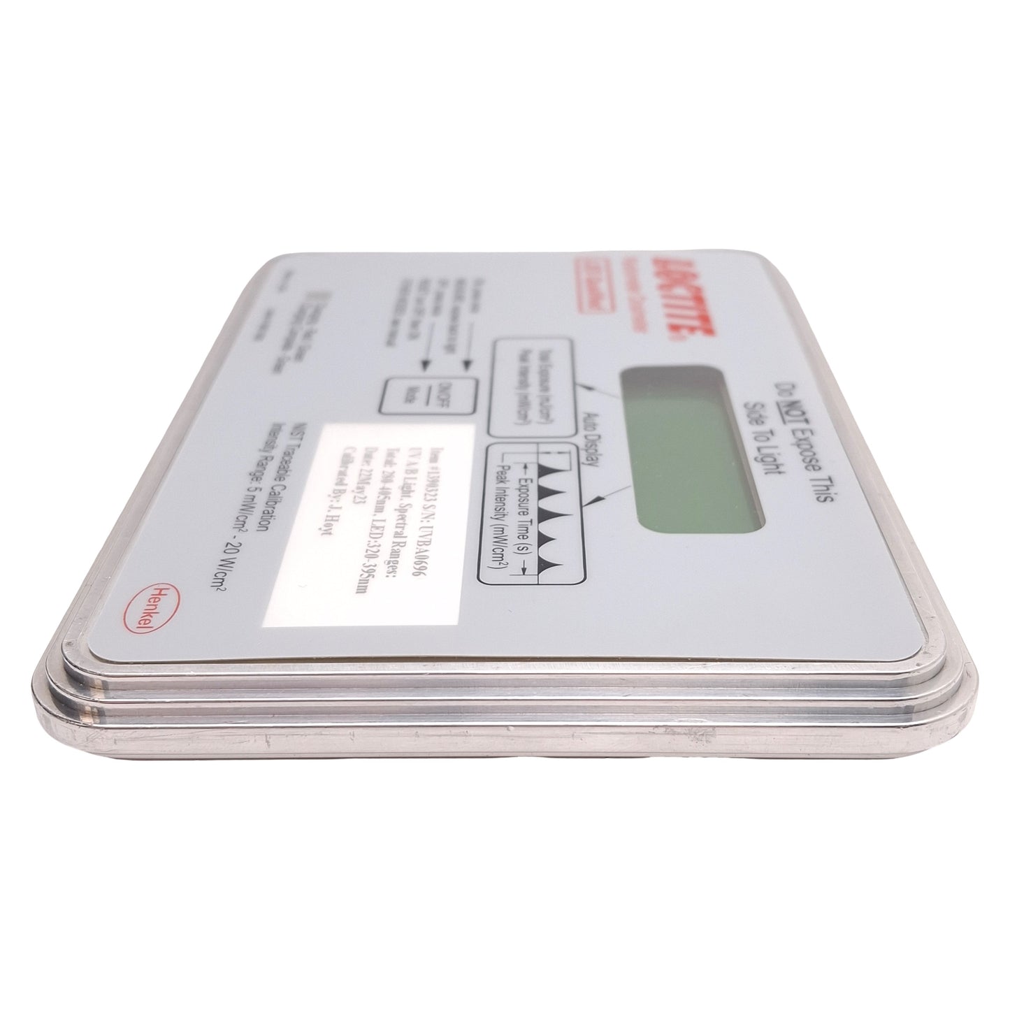 Used Loctite 1390323 LED Qualified UVA/UVB Radiometer Dosimeter, 280-405nm, 40W/cm²