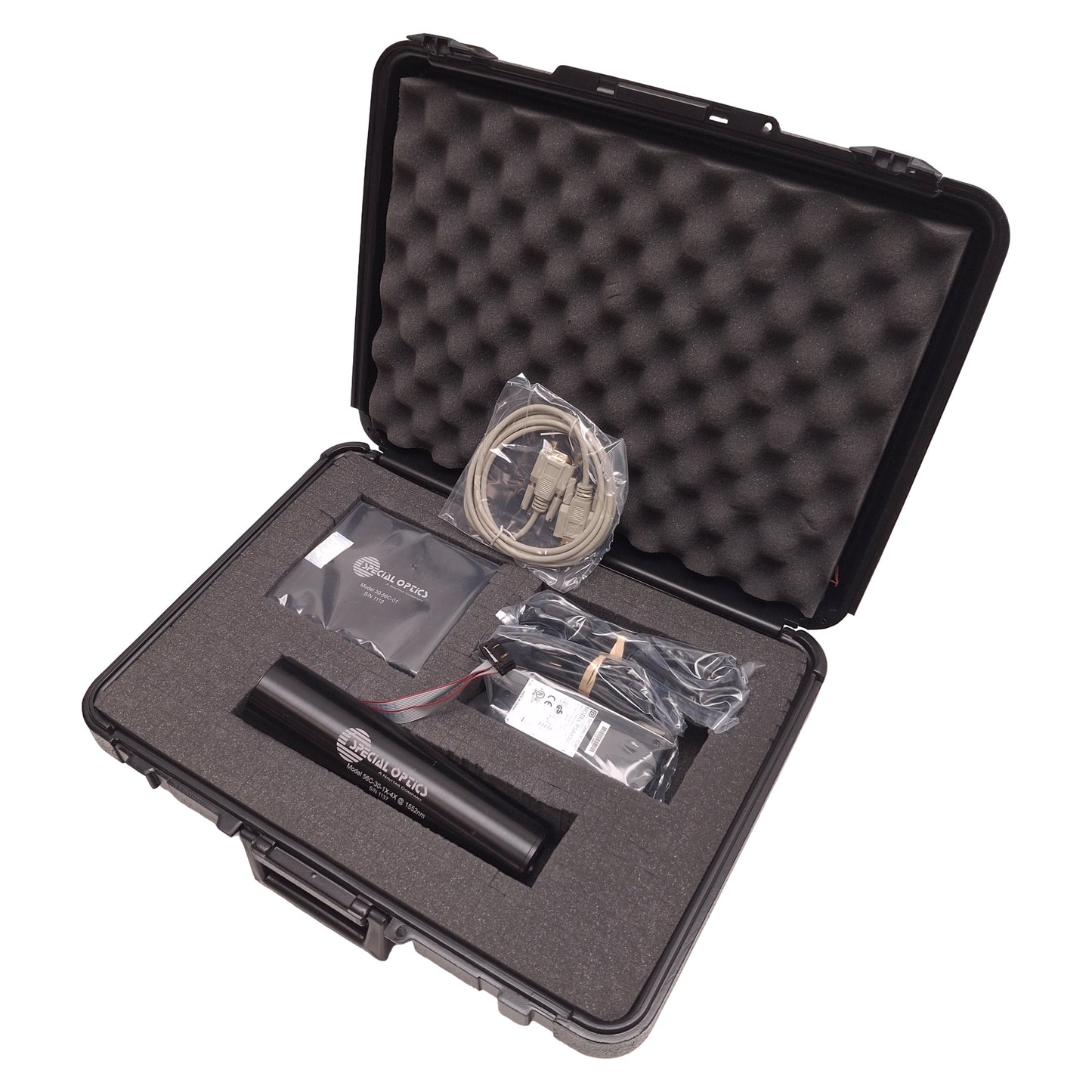 Used Navitar Special Optics 56C-30-1-4X Motorized Laser Beam Expander, 1x-4x, 1552nm