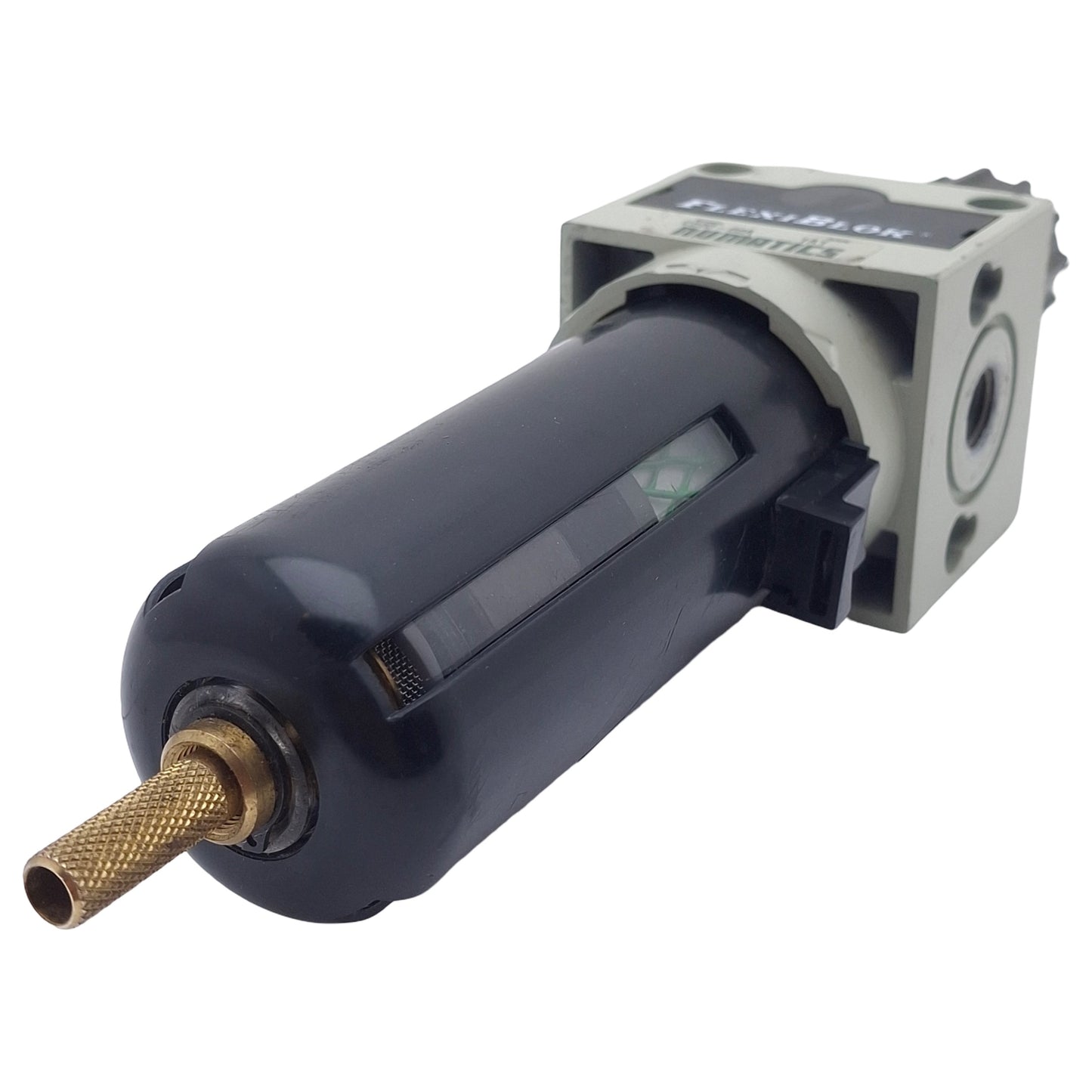 Used Numatics C22D-02A Pneumatic Coalescing Filter, 1/4" NPT, 0-150psi, 0.3µm, 35SCFM