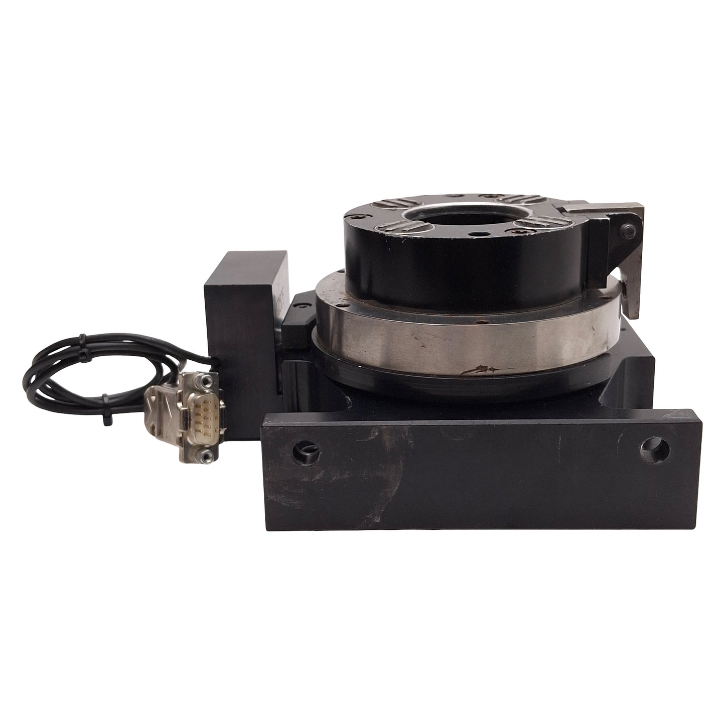 Used Aerotech ART310-G54 Precision Rotary Stage, ø100mm, 54:1, 360°, DB9, NEMA 23