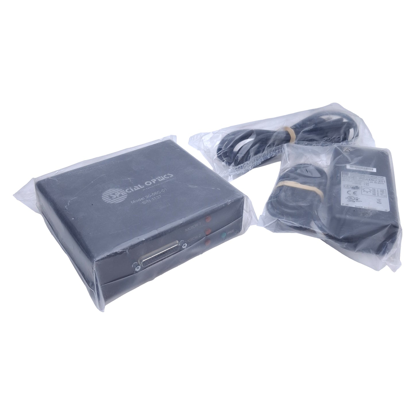 New Navitar Special Optic 30-56C-01 Optical Head Controller w/Power Supply, 5-12VDC