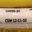 Used Turck CSM 12-11-10 Actuator & Sensor Cordset, M23 12-Pin Multifast Male, 5m