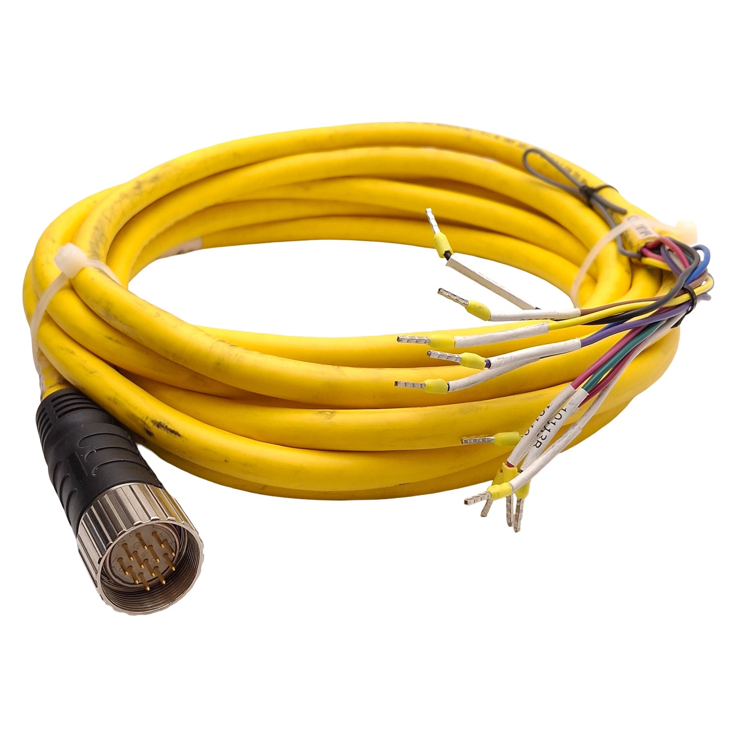 Used Turck CSM 12-11-10 Actuator & Sensor Cordset, M23 12-Pin Multifast Male, 5m
