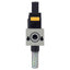 Used Numatics S22E-03BKMP Quick Exhaust Solenoid Valve, 3/8in NPT, 150psi, 24VDC Coil