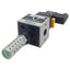 Used Numatics S22E-03BKMP Quick Exhaust Solenoid Valve, 3/8in NPT, 150psi, 24VDC Coil
