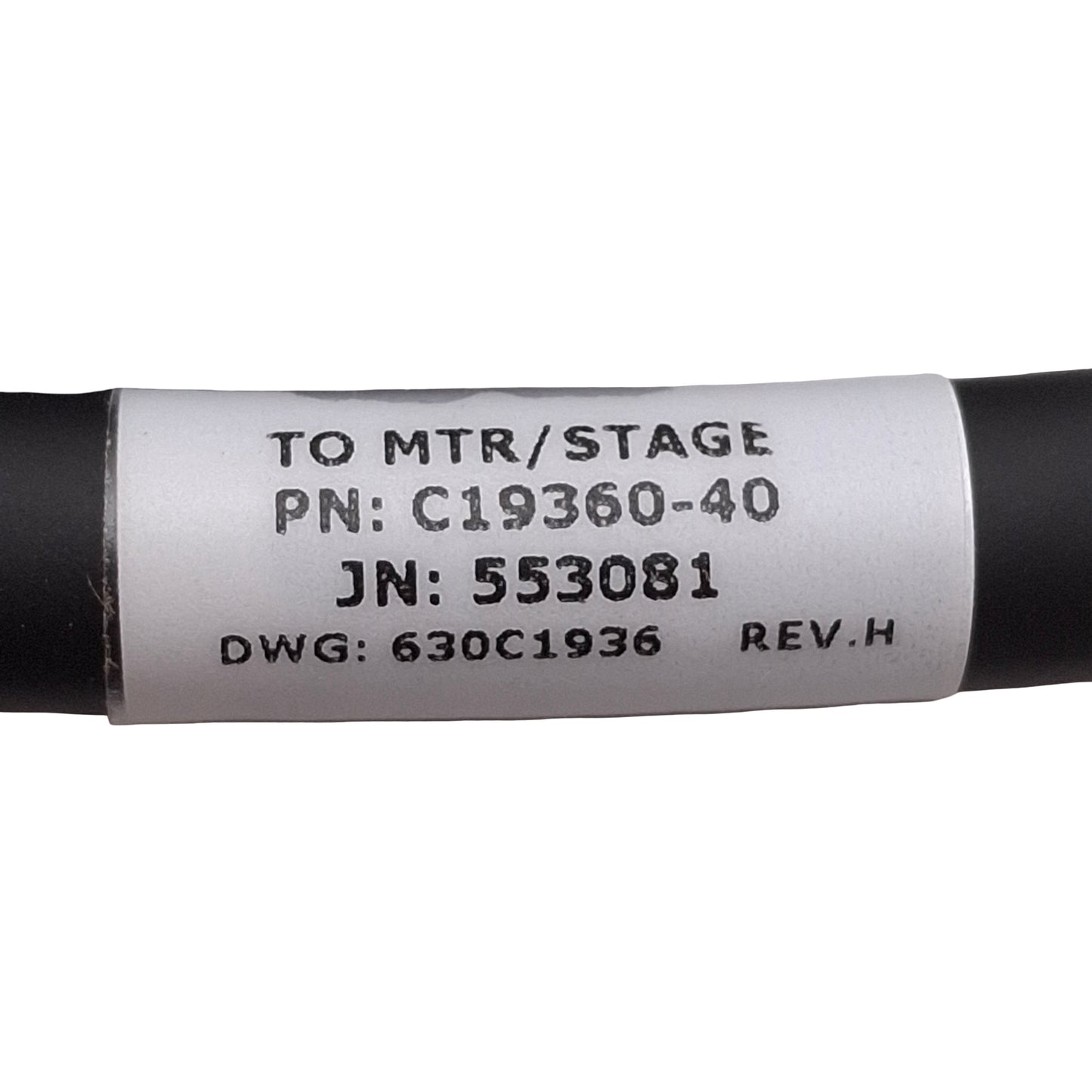 New – Open box Aerotech C19360-40 NDrive Brushless Motor Stage Controller 4-pin Power Cable, 4m