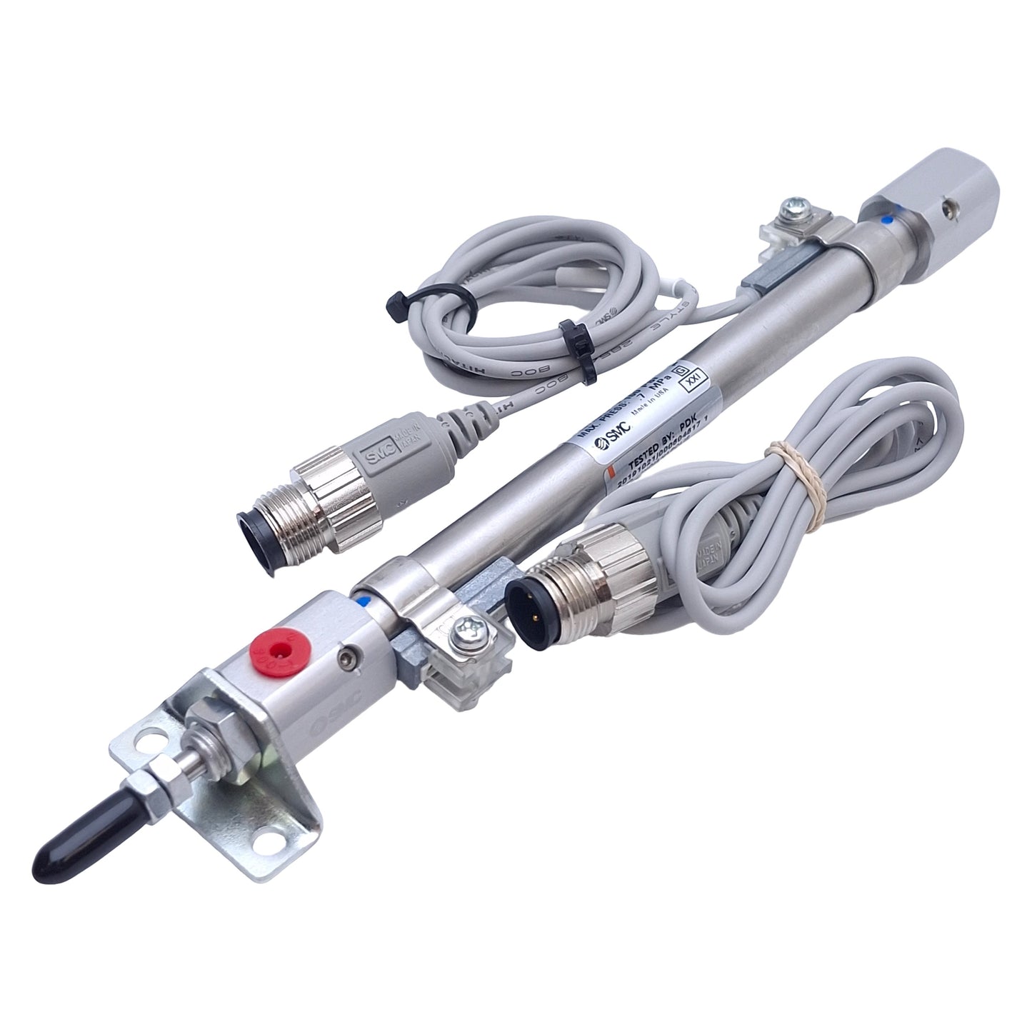 New – Open box SMC CDJ2L10-100ARZ-M9PMDPC-B Double Acting Air Cylinder, 10mm Bore, 100mm Stroke