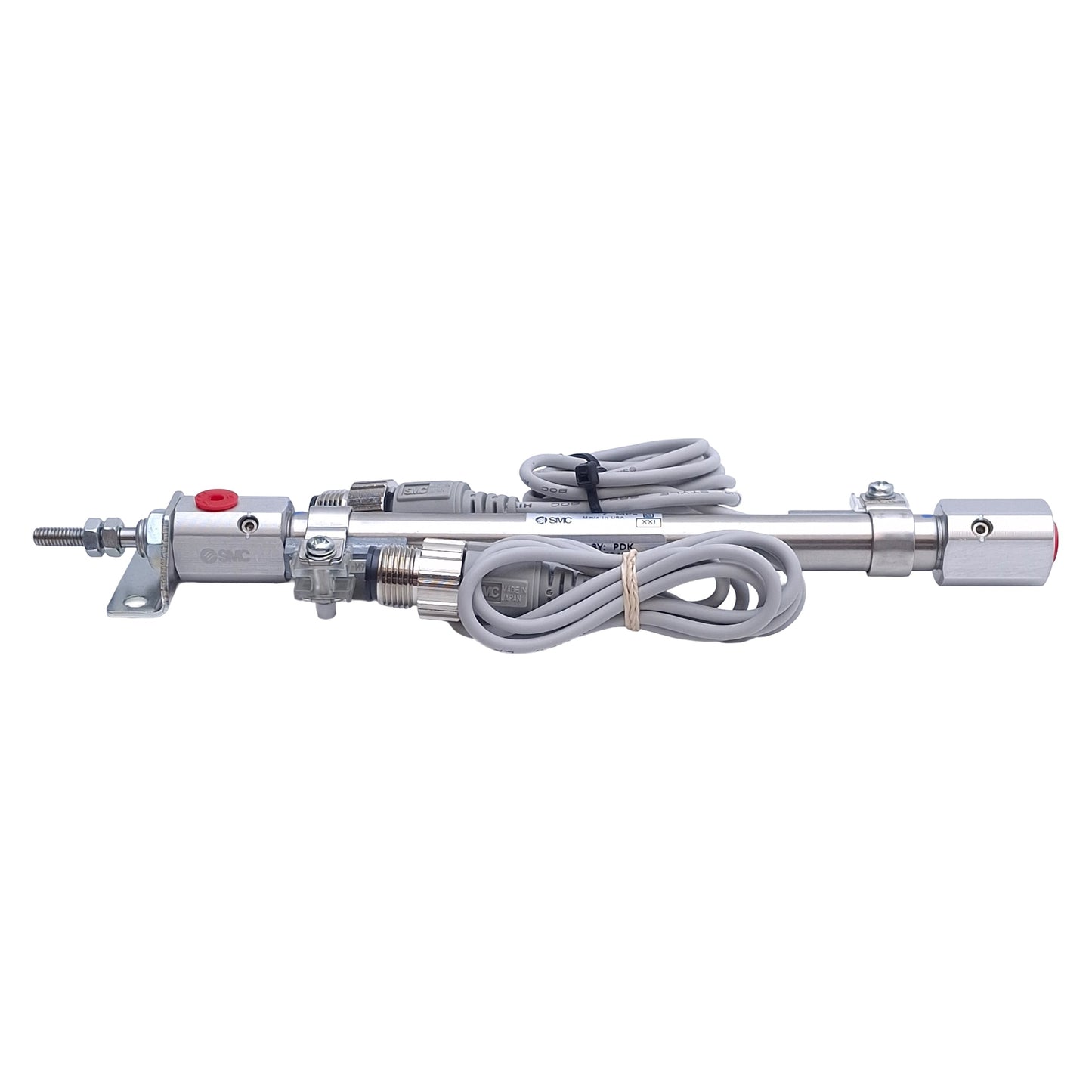 New – Open box SMC CDJ2L10-100ARZ-M9PMDPC-B Double Acting Air Cylinder, 10mm Bore, 100mm Stroke