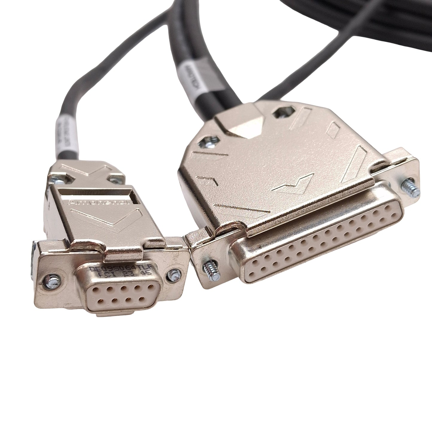 New – Open box Aerotech C21041-40 Npaq Linear Stage Feedback Cable, DB25M to DB25F & DB9F, 4m