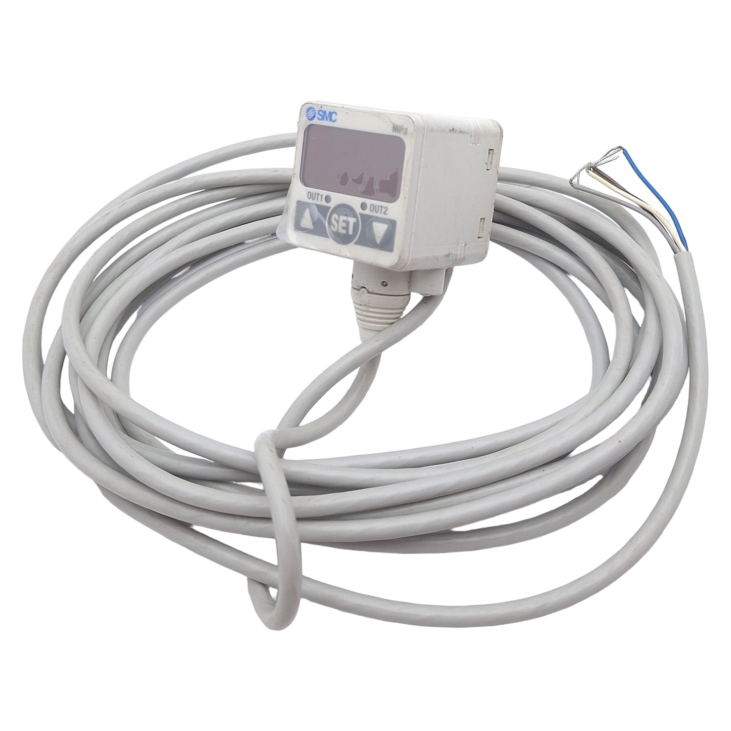 New – Open box SMC ISE40-T1-62L Digital Pressure Switch, PNP, -0.1~1.0MPa, 12-24VDC, 1/8in NPT