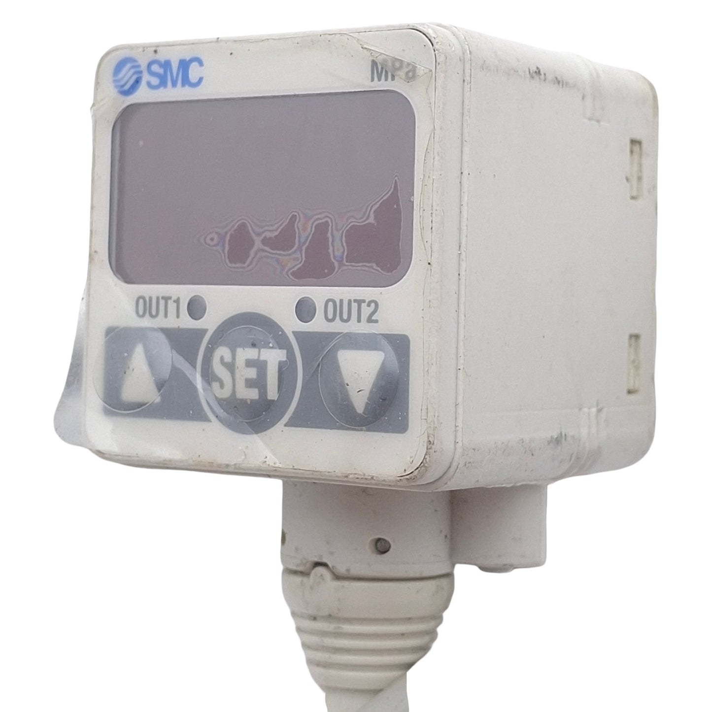New – Open box SMC ISE40-T1-62L Digital Pressure Switch, PNP, -0.1~1.0MPa, 12-24VDC, 1/8in NPT