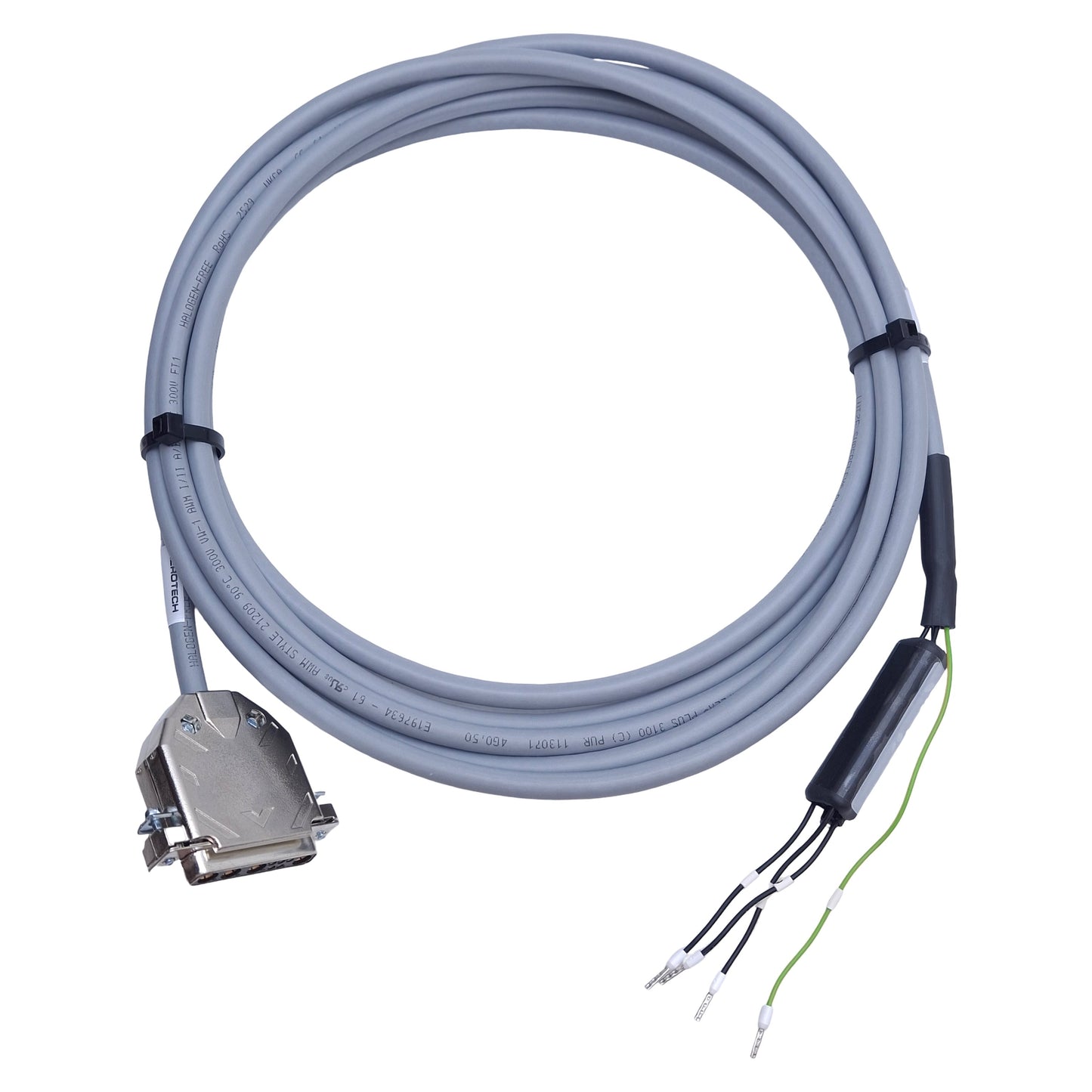 Used Aerotech C21031-40 Motor Stage Power Cable For ABL1500/3600/8000 Series, 4m
