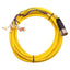 Used Turck CSM 19-19-10 Actuator & Sensor Cordset, 19-Pin M27 MultiFast Male, 5m