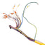 Used Turck CSM 19-19-10 Actuator & Sensor Cordset, 19-Pin M27 MultiFast Male, 5m