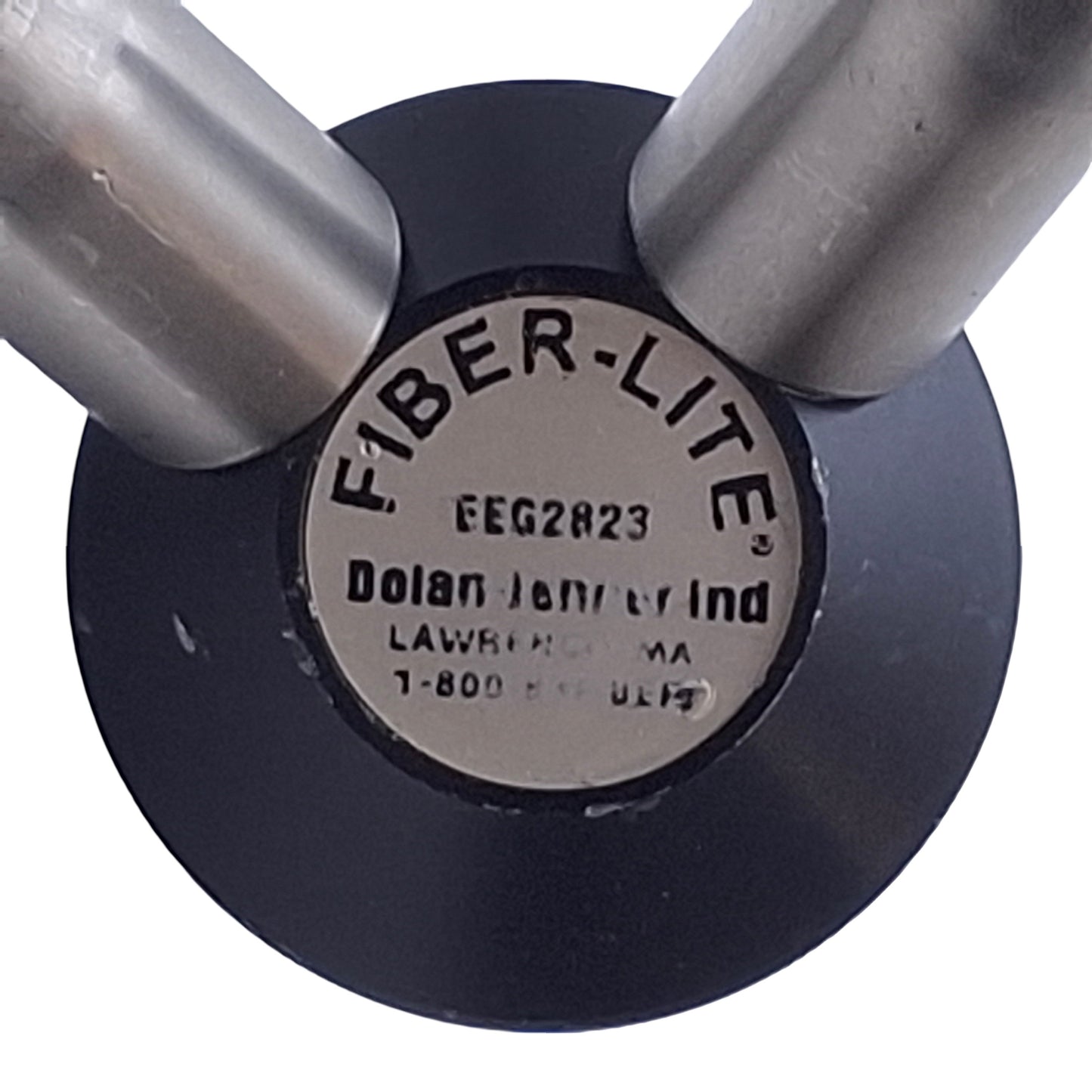 Used Dolan Jenner EEG2823 Fiber-Lite Dual Gooseneck Fiber Optic Light Guide, 23in