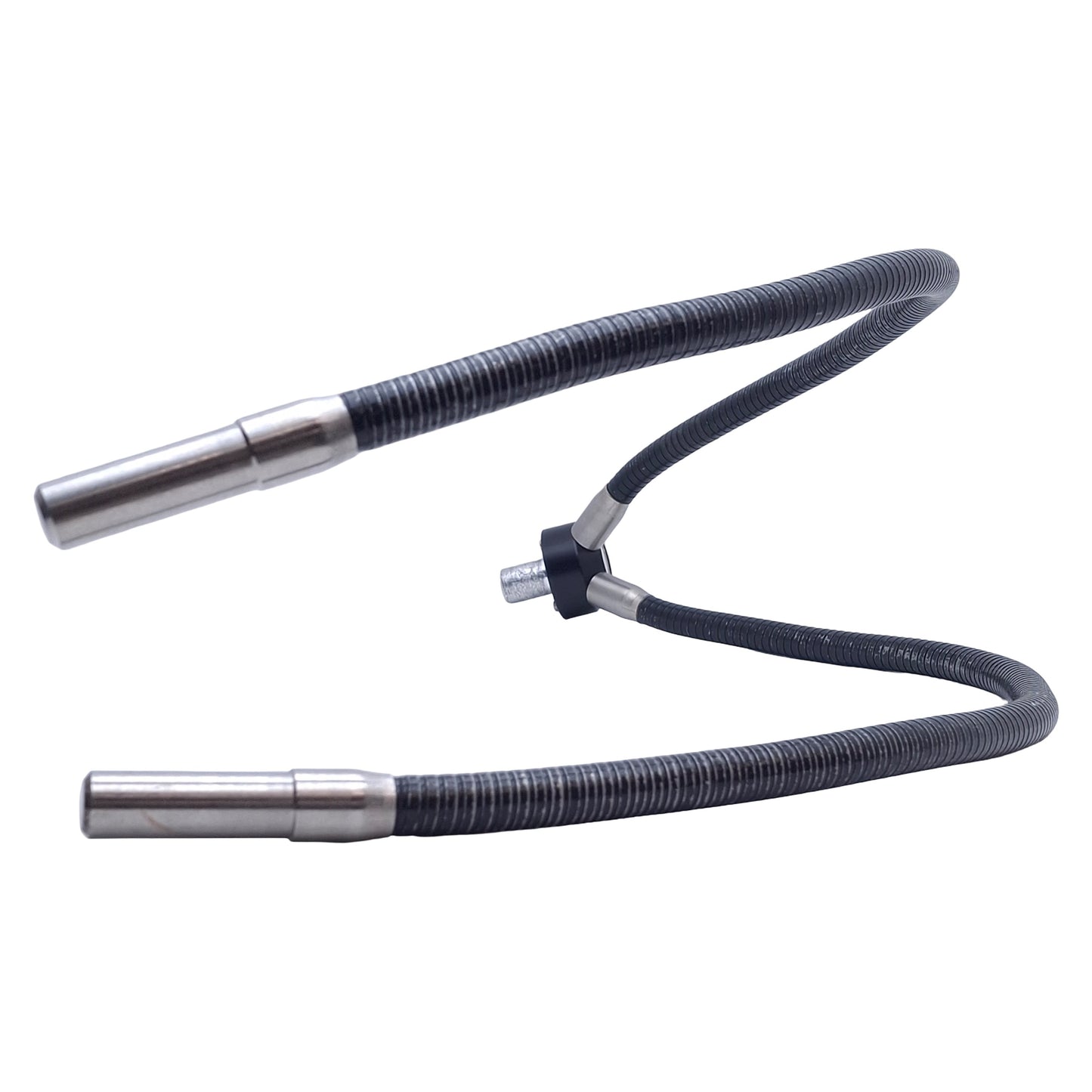 Used Dolan Jenner EEG2823 Fiber-Lite Dual Gooseneck Fiber Optic Light Guide, 23in