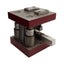 Used Medical Grade Precision Stamping Die Set, 6in W x 6.25in D x 6.375in H, 2-Post