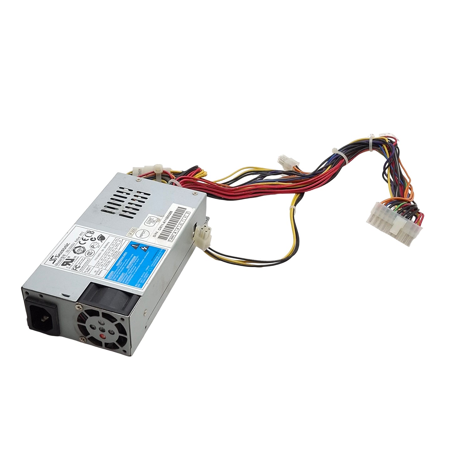 Used Seasonic SS-250SU Computer Power Supply 250W 80 PLUS 1x SATA 24-Pin ATX 100-240V