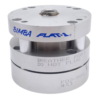 Used Bimba F02-500.313 Multiple Power Cylinder, ø2-1/2" Bore, 5/16" Stroke, 1/4" NPT