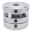 Used Bimba F02-500.313 Multiple Power Cylinder, ø2-1/2" Bore, 5/16" Stroke, 1/4" NPT