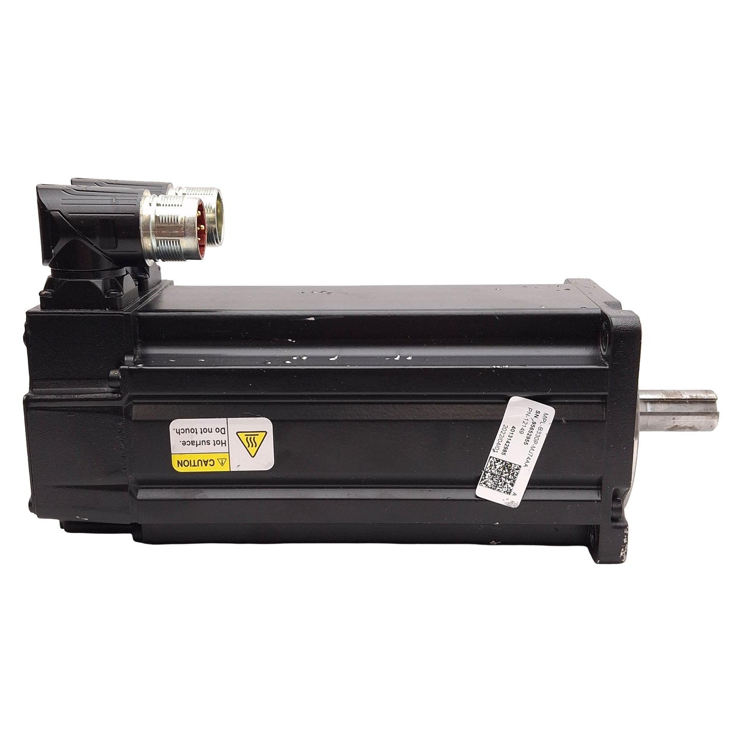 Used Allen Bradley MPL-B330P-MJ74AA Servo Motor, 1.8kW/2HP, 3Ø 460VAC 6.1A, NEMA 34