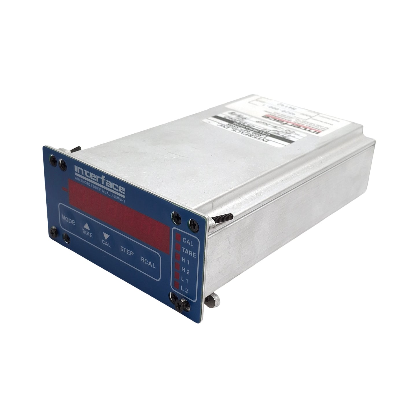 Used Interface 9820-000-1 Digital Indicator, 1-Channel, 115VAC, +/- 25mV & 50mV Input