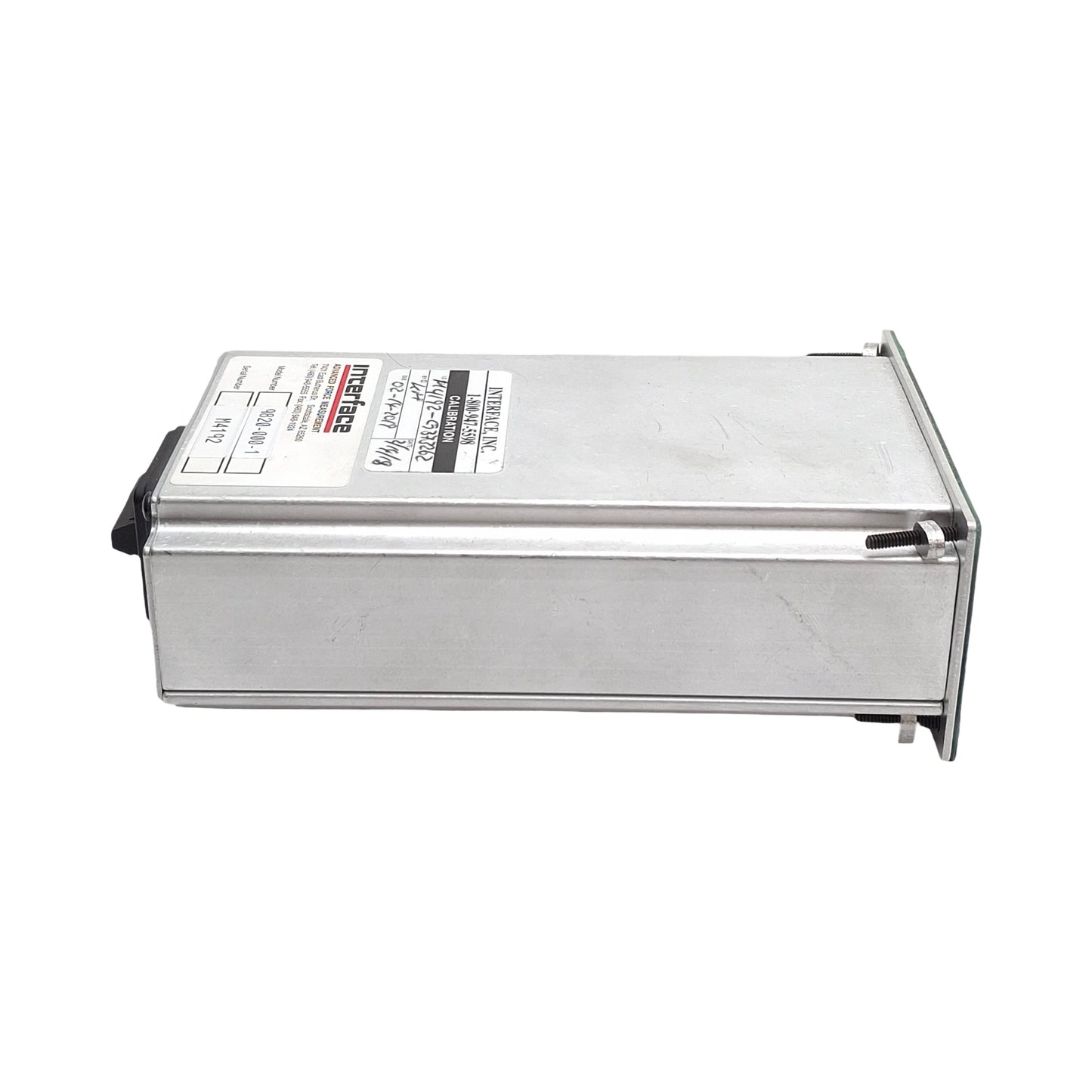 Used Interface 9820-000-1 Digital Indicator, 1-Channel, 115VAC, +/- 25mV & 50mV Input