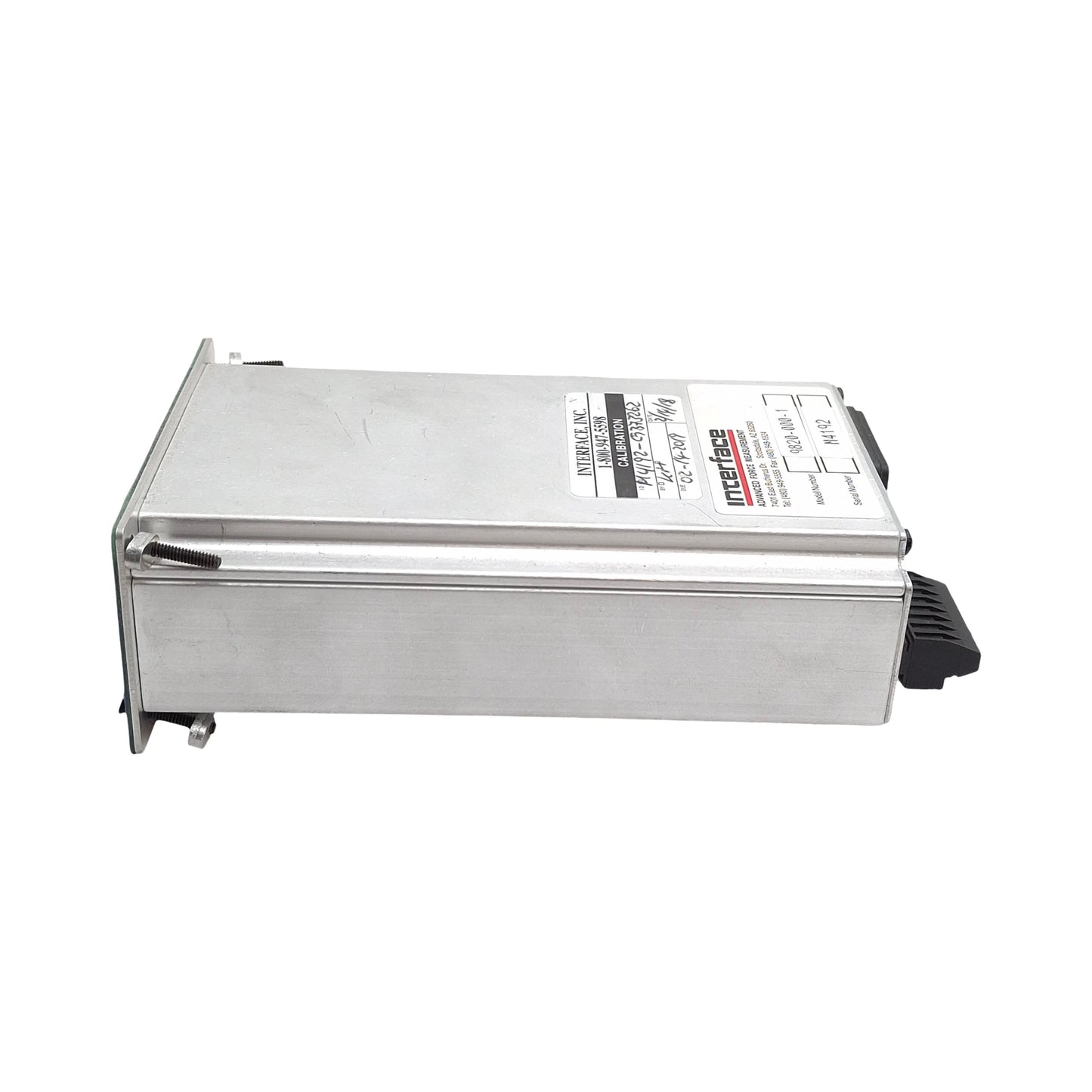 Used Interface 9820-000-1 Digital Indicator, 1-Channel, 115VAC, +/- 25mV & 50mV Input