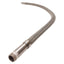 Used Stainless Steel Braided Hose, 3/4in NPT Male, 40in Braided, 48in Overall Length