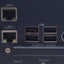 Used Allen Bradley 6155R-NPXPH Industrial PC Intel Celeron M 1GHz *Damaged USB Slot*