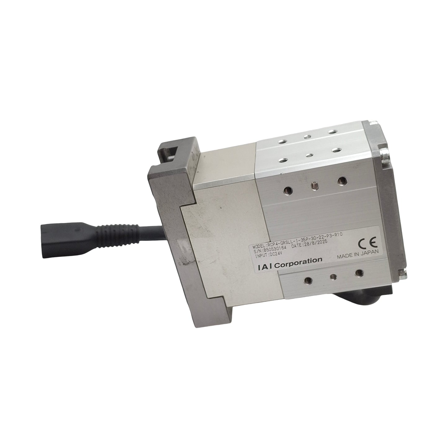 Used IAI Corp RCP4-GRSLL-I-35P-30-22-P3-R10 Vertical 2-Finger Gripper Motorized Slide