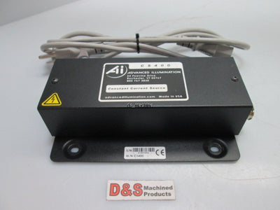 Used Advanced Illumination CS400 Constant Current Source 100-240VAC w/Power Cord