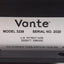 Used Sebra/Vante 3226 PIRF Cath Tipping Forming Platform, Standard Force, 85psi, BNC