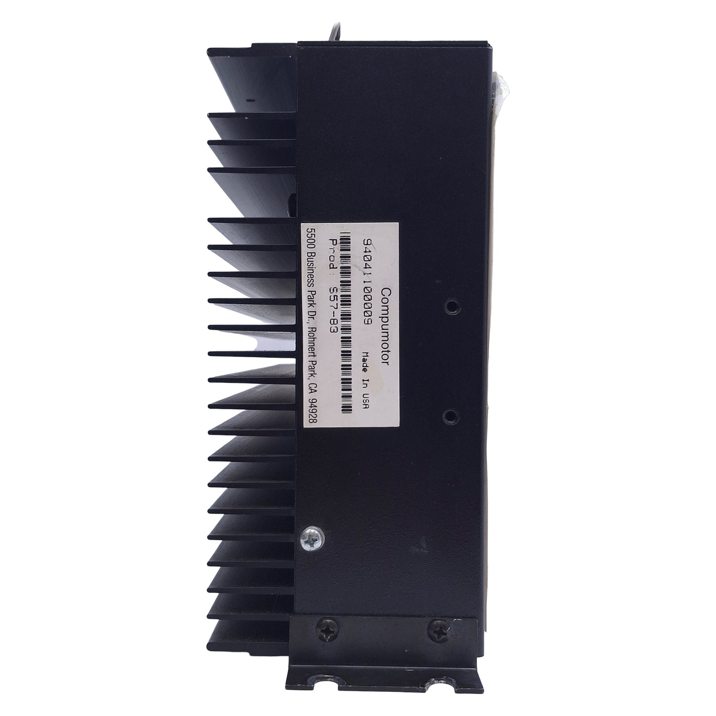 Used Parker S57-83 Compumotor Stepper Motor Drive 1-Axis 2-Phase Hybrid, 95-132VAC