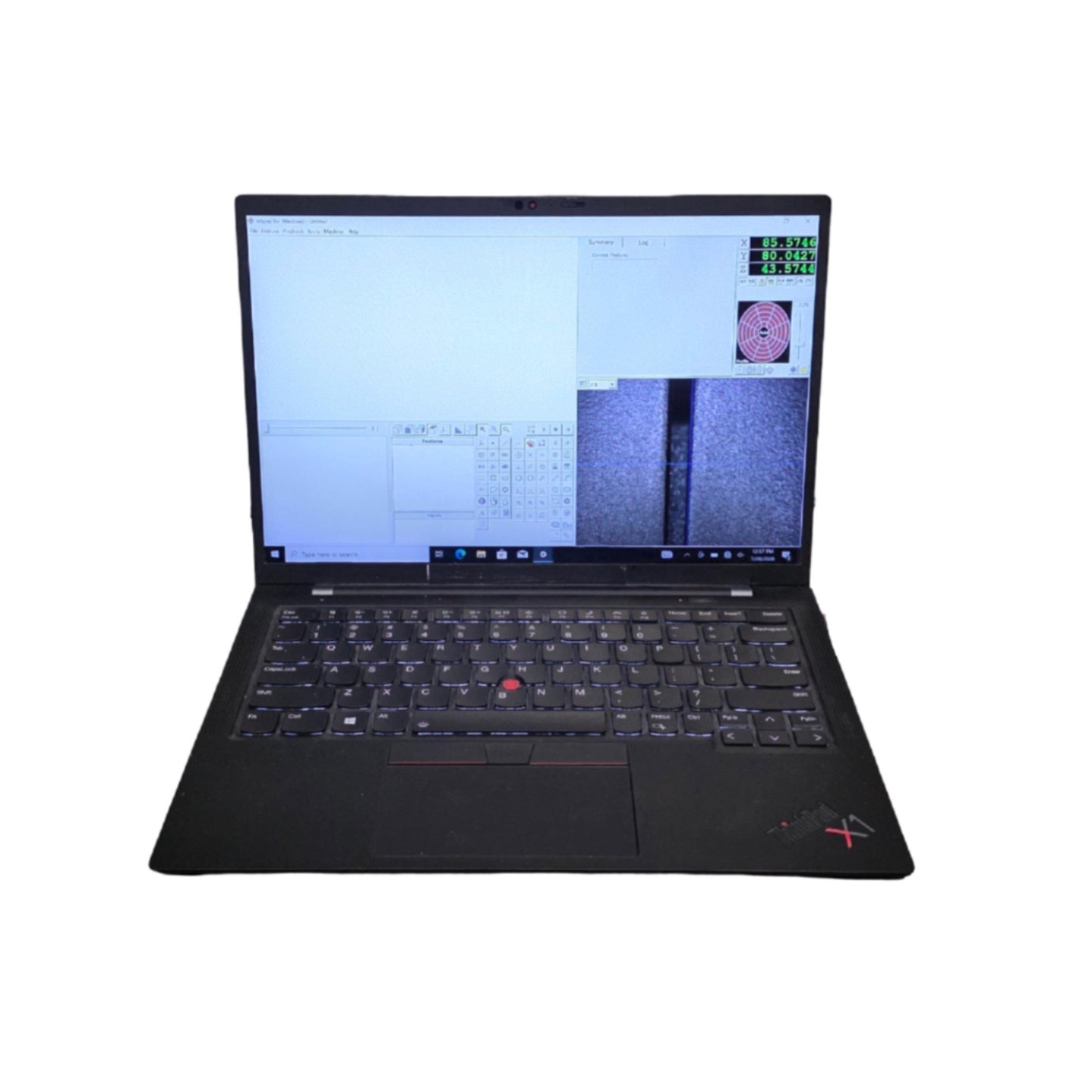 Used Micro Vu SOL 165 Manual Vision System 160 x 160 x 160mm, 1µm Resolution, 120VAC
