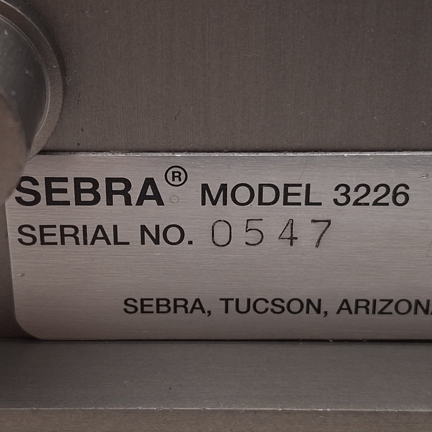 Used Sebra/Vante 3226 PIRF Cath Tipping Forming Platform, Standard Force, 1-Slide