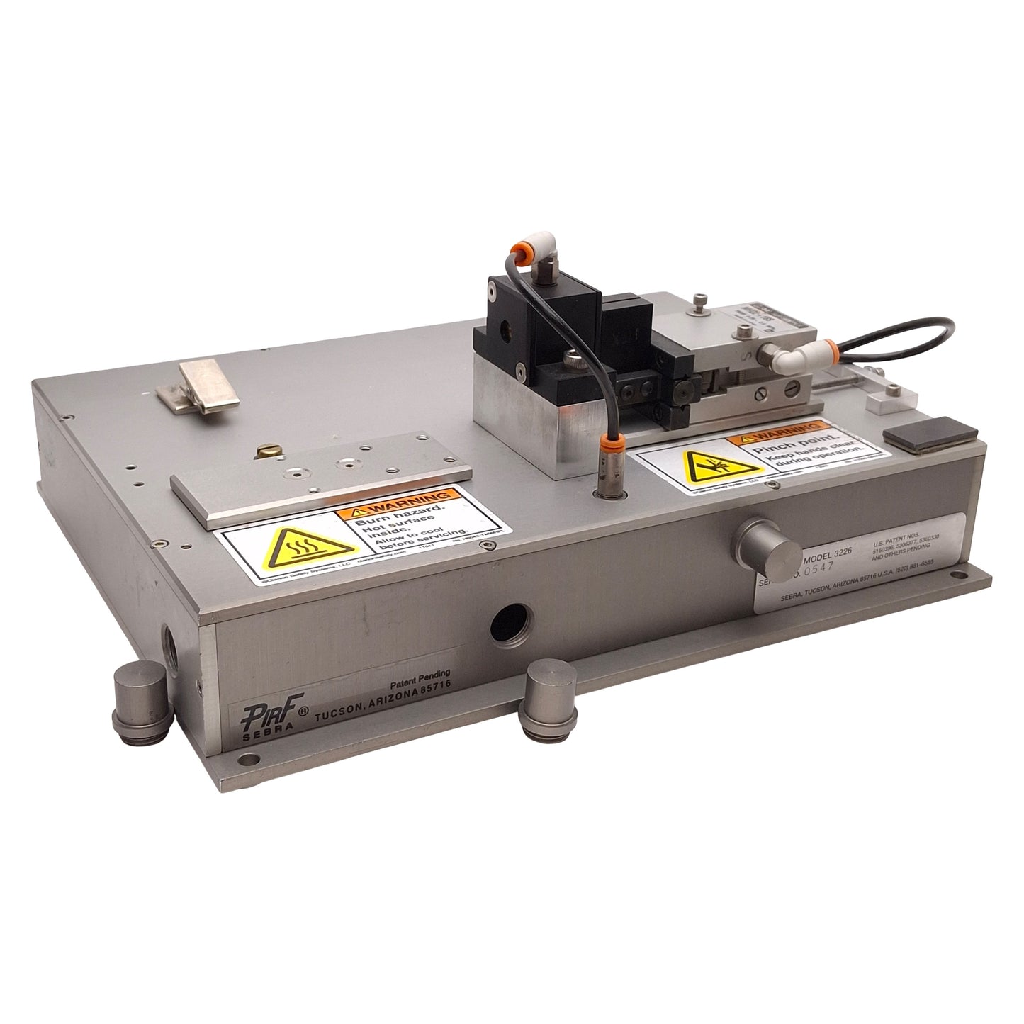 Used Sebra/Vante 3226 PIRF Cath Tipping Forming Platform, Standard Force, 1-Slide