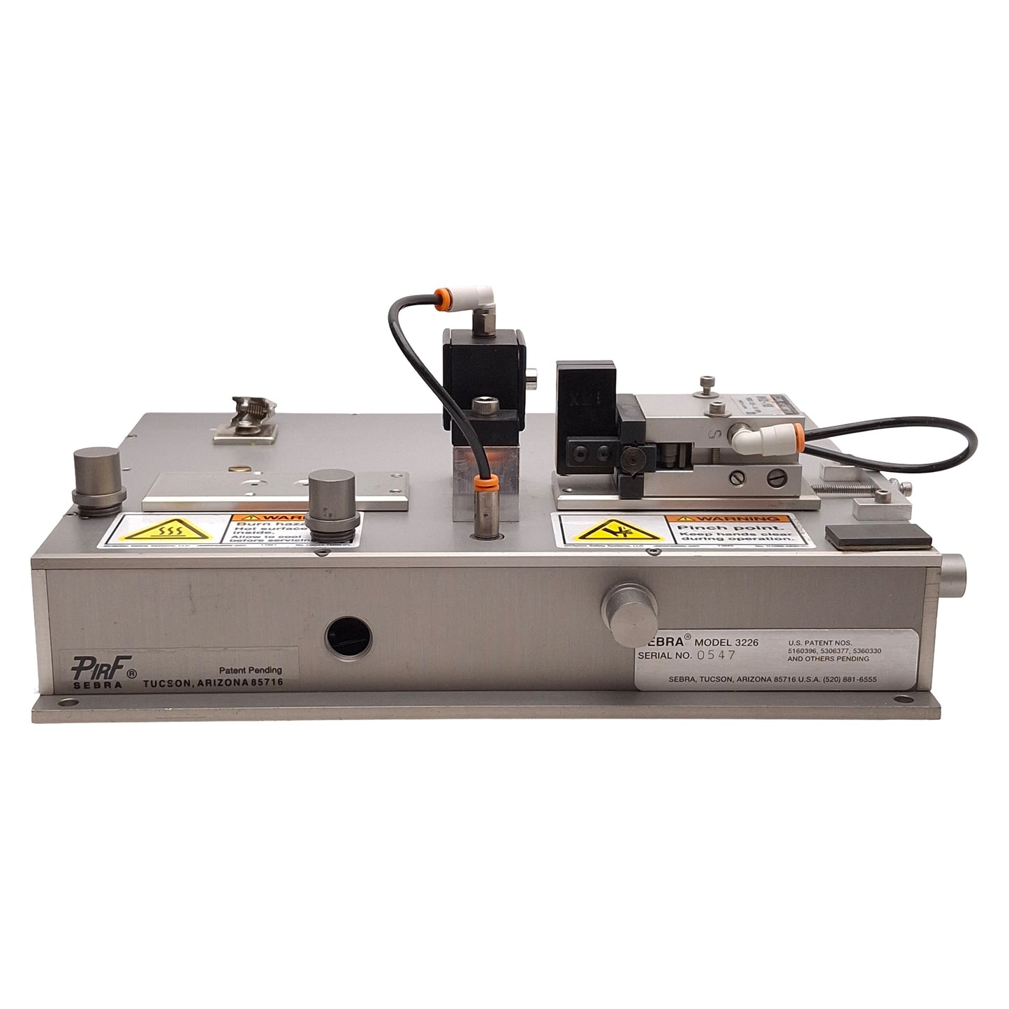 Used Sebra/Vante 3226 PIRF Cath Tipping Forming Platform, Standard Force, 1-Slide