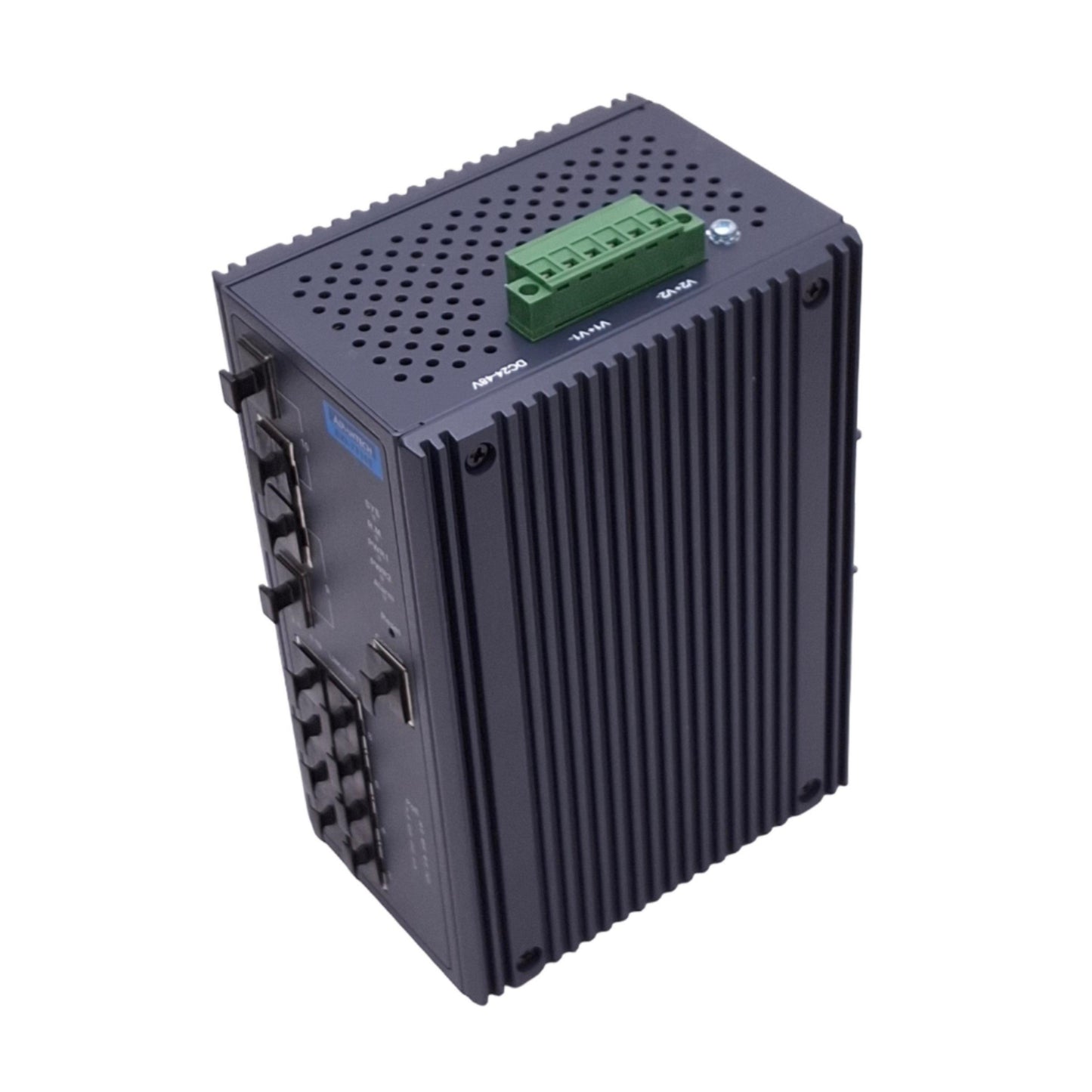 New – Open box Advantech EKI-7710E-2CP Managed Ethernet Switch, 10-Port RJ45, PoE, 24-48VDC