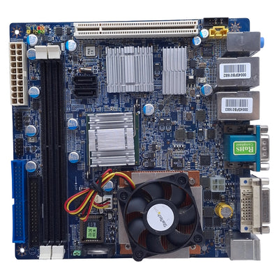 Used BCM MX945GM-D Mini-ITX Motherboard w/CPU, Intel Celeron M 1.8GHz, 240-Pin DDR2