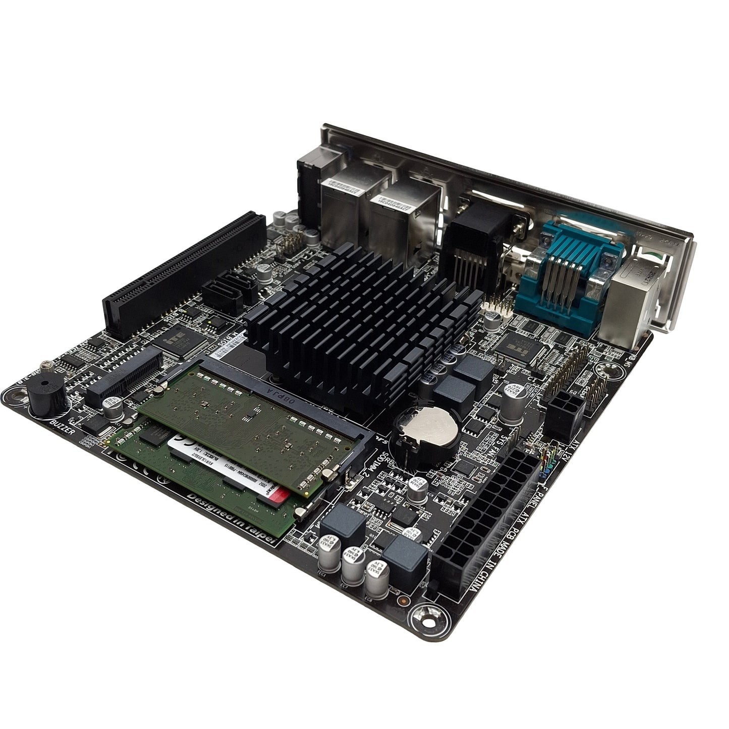 Used GIGABYTE GA-J1900N-D3V Motherboard & CPU Intel Celeron J1900 4GB DDR3 RAM PCI
